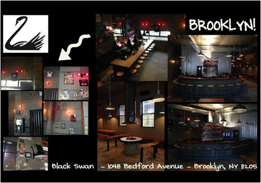 Black Swan Brooklyn posters by Sophie Lo