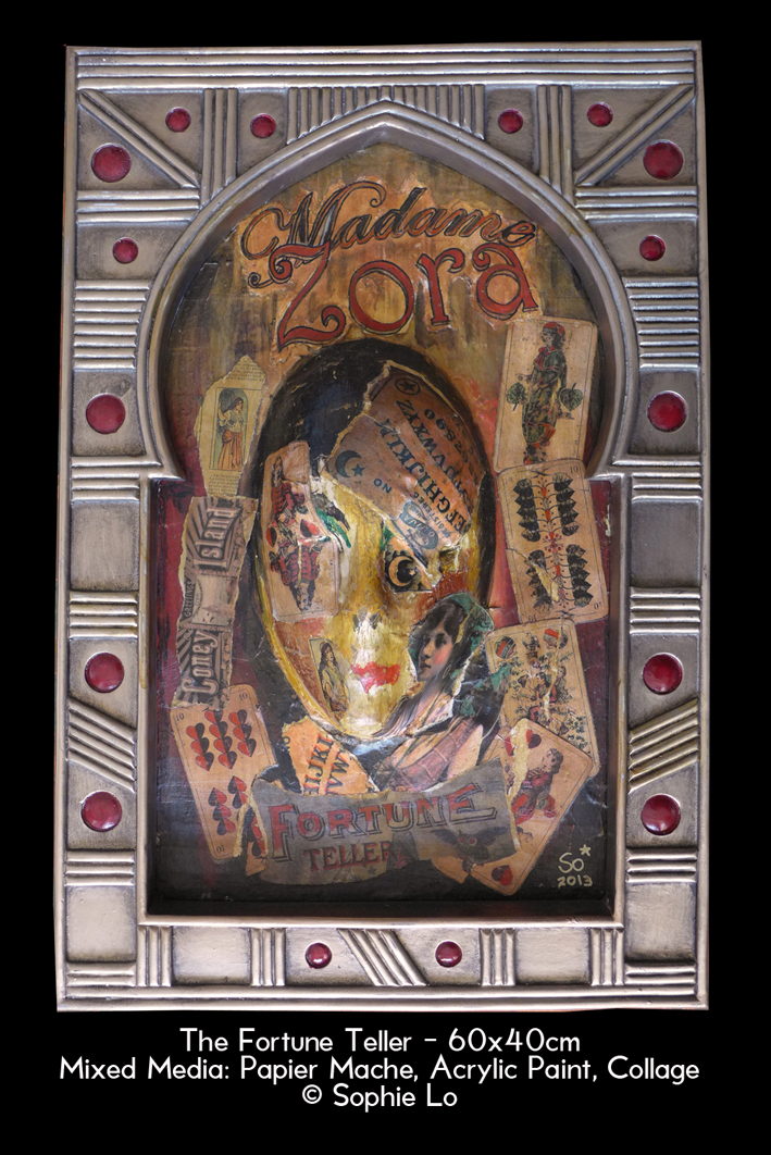 Fortune Teller Mixed Media Sophie Lo